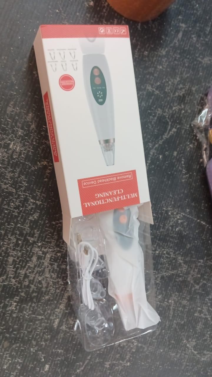 Remove Blackhead Device - Electric USB Rechargeable Facial Skin Cleansing Beauty Tool