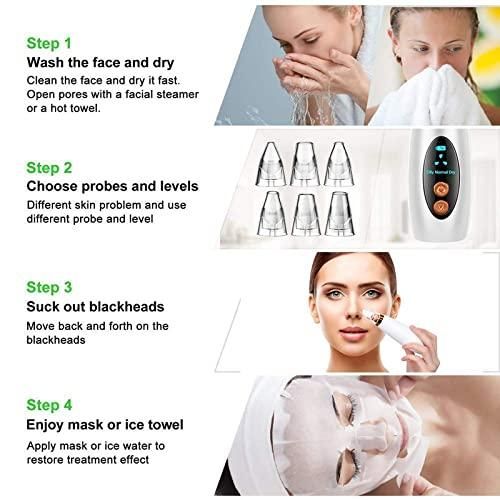 Remove Blackhead Device - Electric USB Rechargeable Facial Skin Cleansing Beauty Tool
