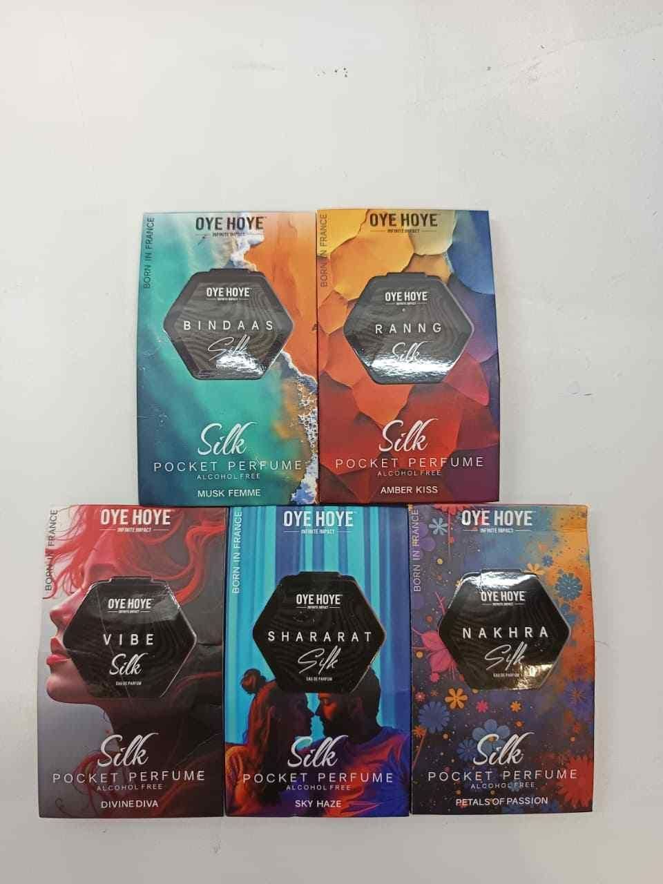 Pocket Perfume Multiple Fragrances 6 ml (Pack of 5 )